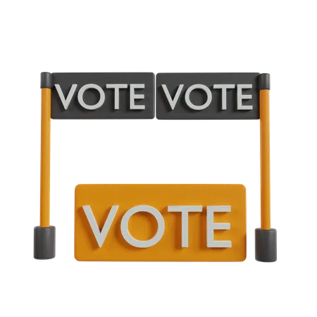 Political Candidate  3D Icon