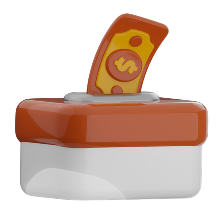 Political Fundraising  3D Icon