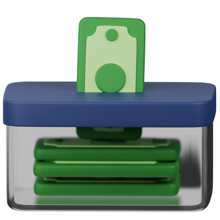 Political Fundraising  3D Icon