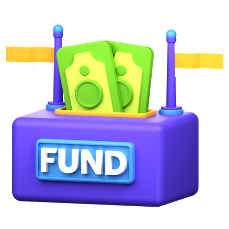 Political Fundraising  3D Icon