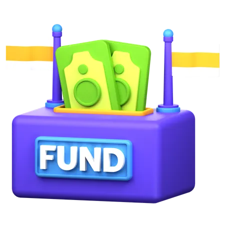 Political Fundraising  3D Icon