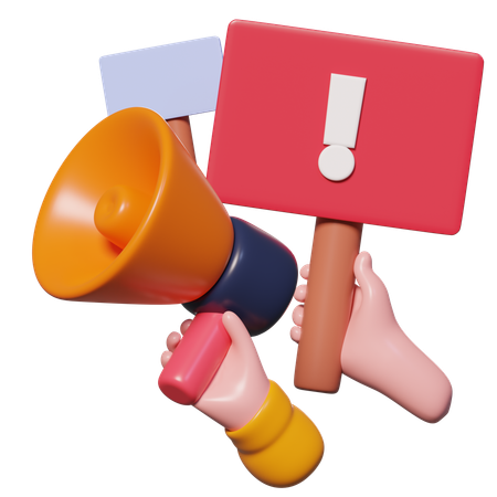 Political Issue  3D Icon