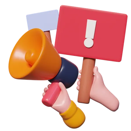 Political Issue  3D Icon
