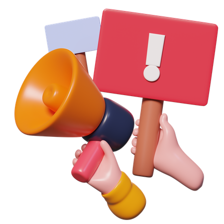 Political Issue  3D Icon