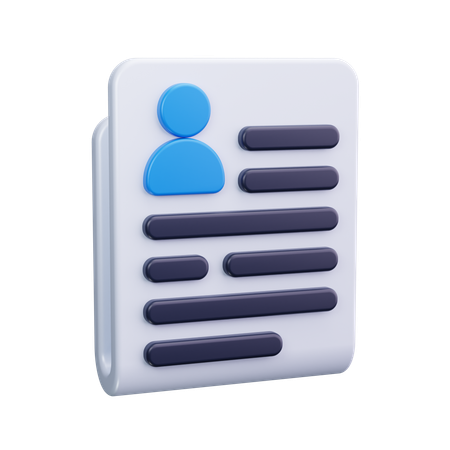 Political Newspaper  3D Icon