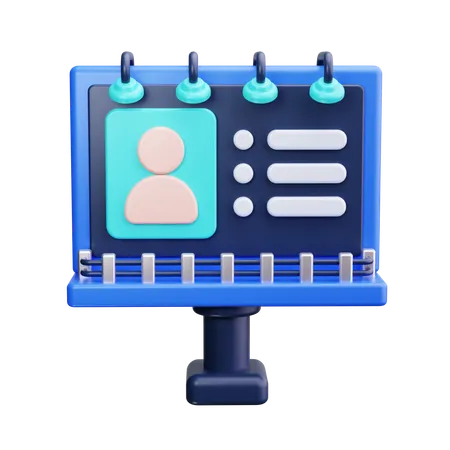 Politician speech  3D Icon