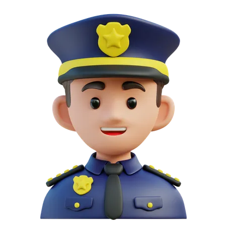 Polizei  3D Icon