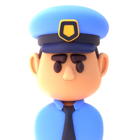 Polizei  3D Icon