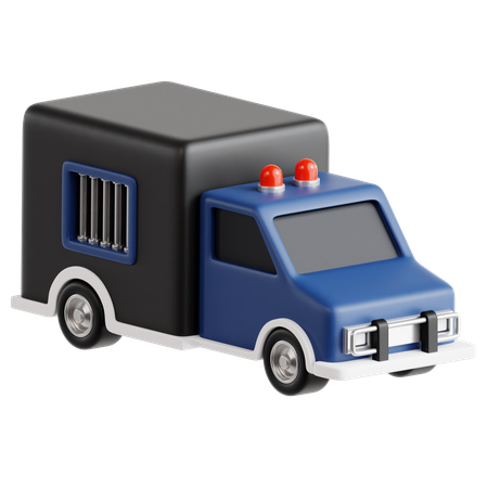 Polizeiauto  3D Icon