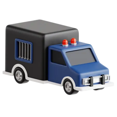 Polizeiauto  3D Icon