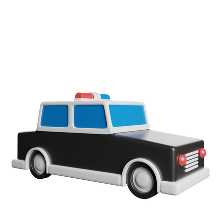 Polizeiauto  3D Icon