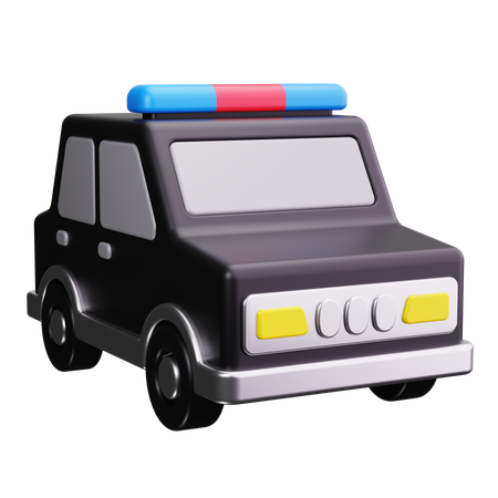 Polizeiauto  3D Icon