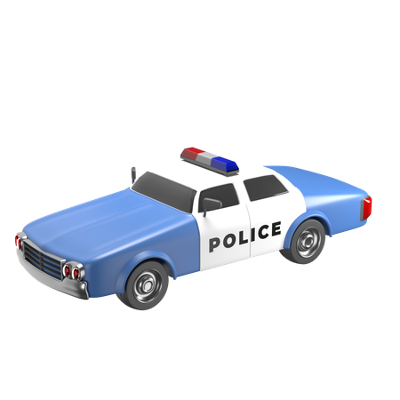 Polizeiauto  3D Icon