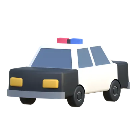 Polizeiauto  3D Icon