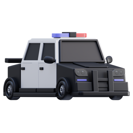 Polizeiauto  3D Icon