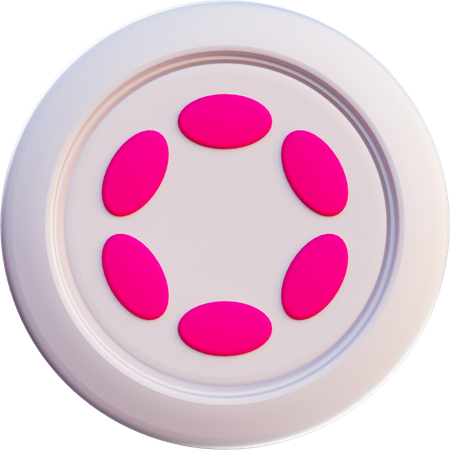 물방울 무늬  3D Icon
