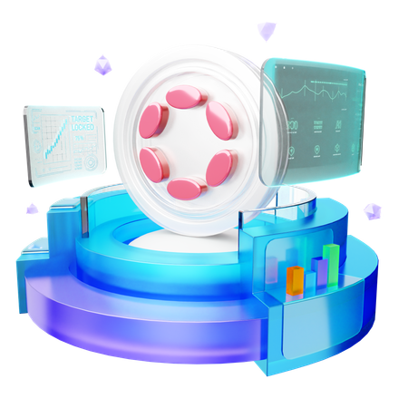 Polkadot  3D Icon