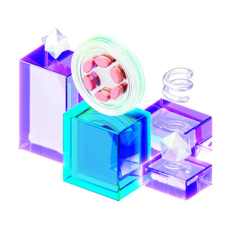 Polkadot  3D Icon