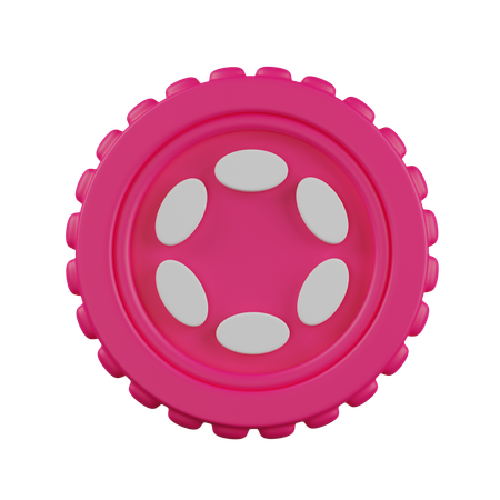 Polkadot  3D Icon