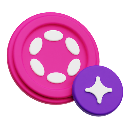 Polkadot  3D Icon