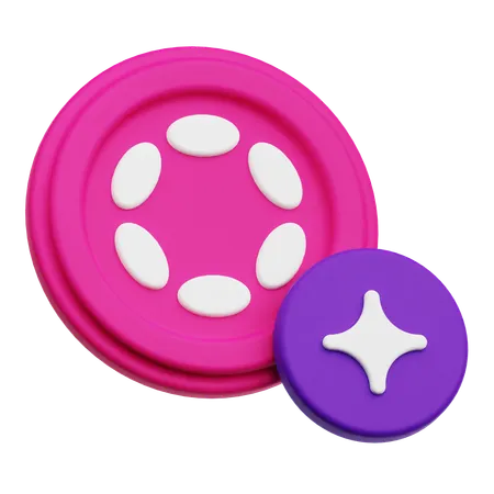 Polkadot  3D Icon