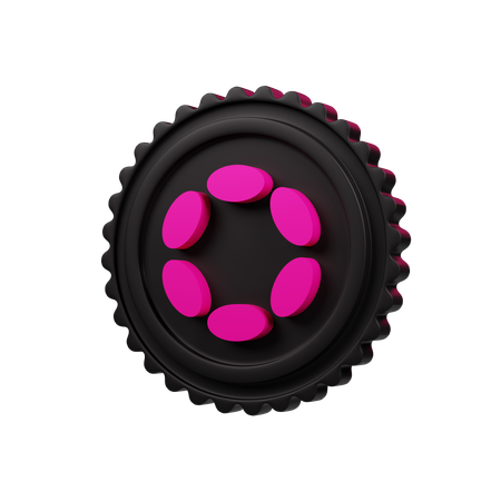 Polkadot  3D Icon