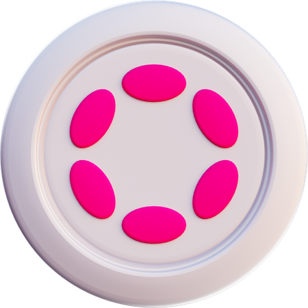 Polkadot  3D Icon