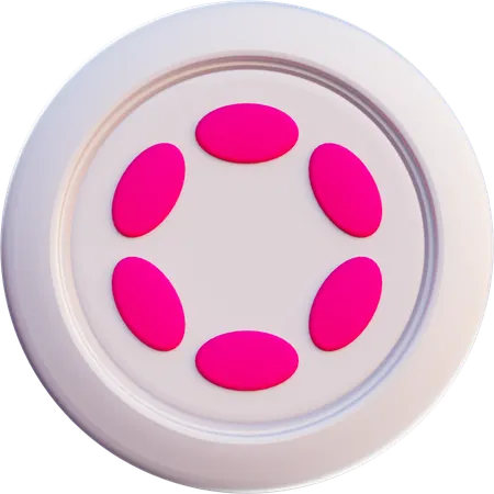 Polkadot  3D Icon