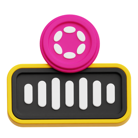 Polkadot Audio  3D Icon