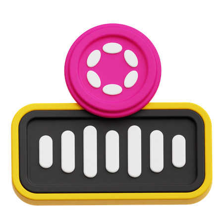 Polkadot Audio  3D Icon