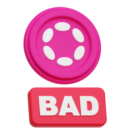 Polkadot Bad  3D Icon