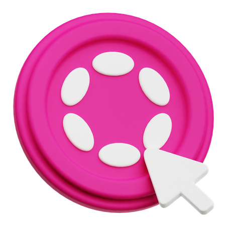 Polkadot Click  3D Icon