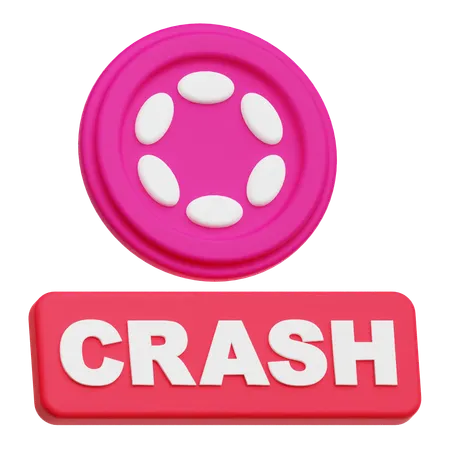Polkadot Crash  3D Icon