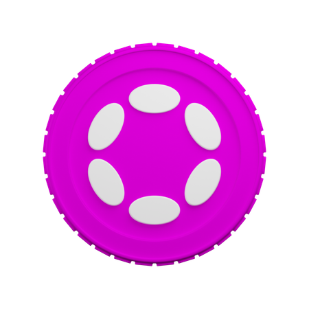 ポルカドット暗号  3D Icon