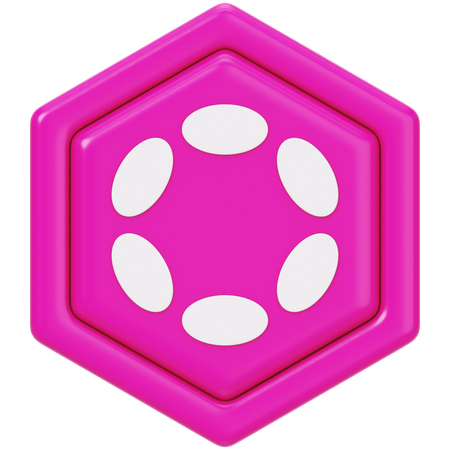 폴카 도트 도트  3D Icon