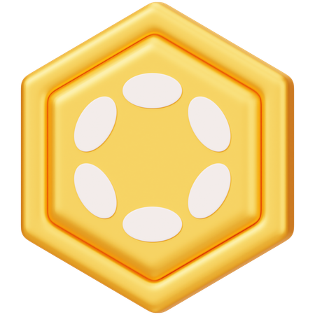 폴카닷(DOT)  3D Icon
