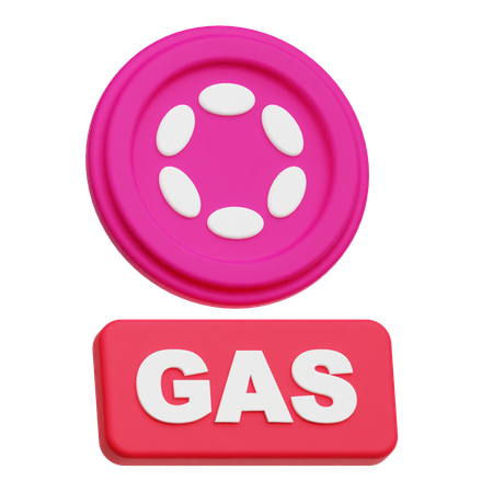 Polkadot Gas  3D Icon