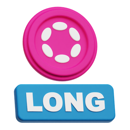 Polkadot Long  3D Icon