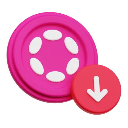 Polkadot Loss  3D Icon