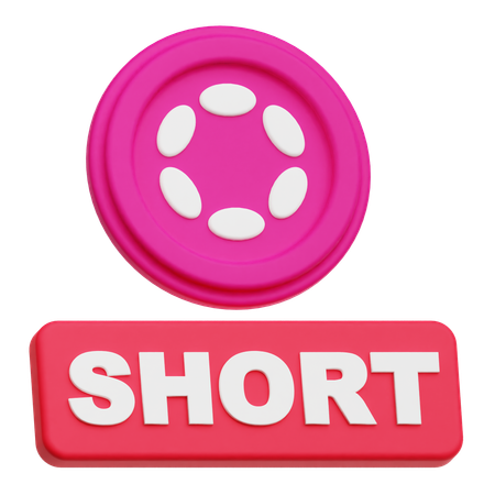 Polkadot Short  3D Icon