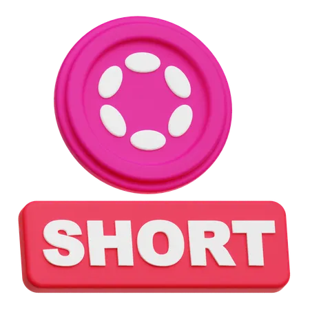 Polkadot Short  3D Icon