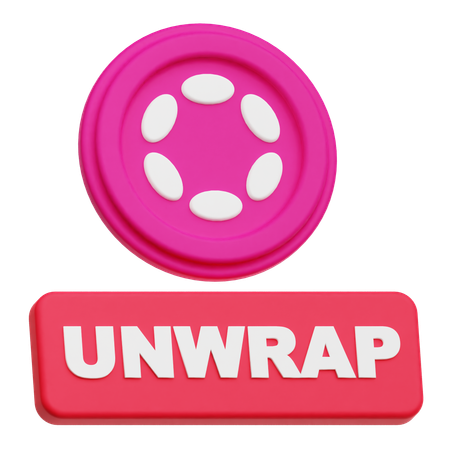 Polkadot Unwrap  3D Icon