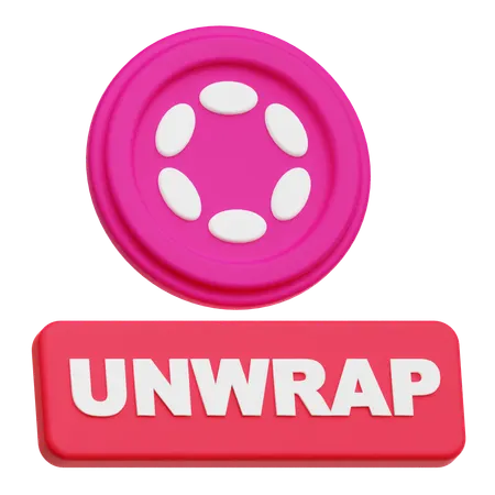 Polkadot Unwrap  3D Icon