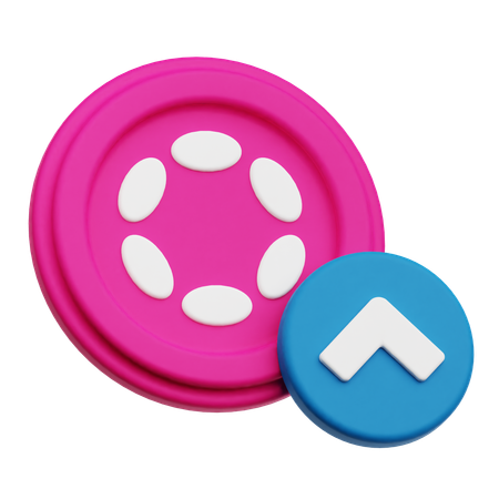 Polkadot Up  3D Icon