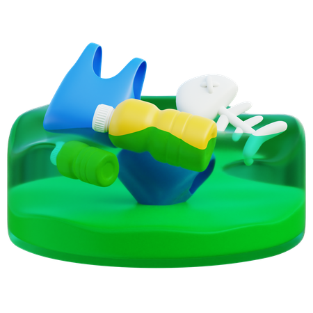 Pollution de l'eau  3D Icon