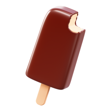 Polo de chocolate  3D Icon