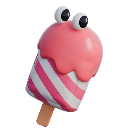 Polo de helado  3D Icon