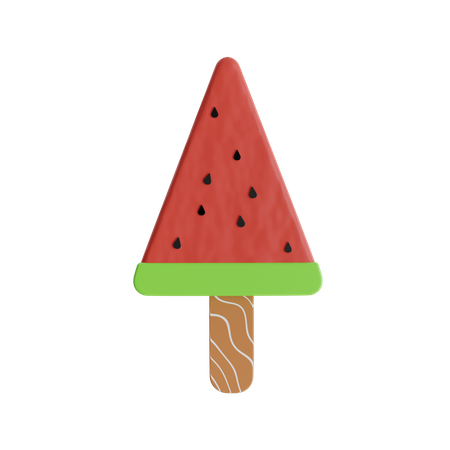 Polo de sandia  3D Icon