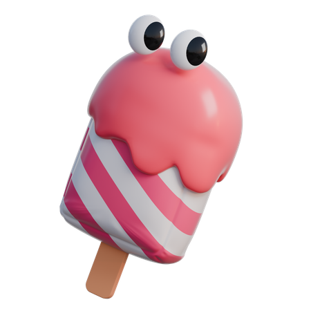 Polo de helado  3D Icon