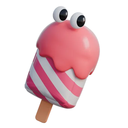 Polo de helado  3D Icon